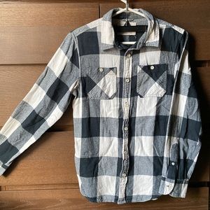 Urban Pipeline blue and white “ultimate flannel”, Large